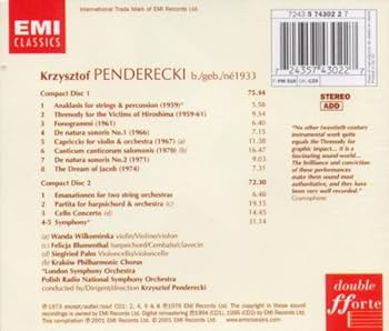 Krzysztof Penderecki, Krzysztof Penderecki, London Symphony